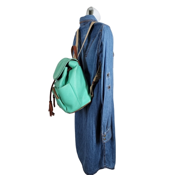 DOONEY & BOURKE PEBBLE LEATHER MURPHY BACKPACK main image 13